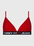 Rosu Sutient Triunghi Logo Underband Unlined  Femei