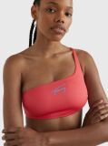 Pink Signature One Shoulder Bikini Top  Women