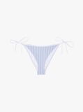 Multi Ribbed Texture Side Tie Bikini Bottoms  Women