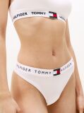 Alb Chilot Tanga Heritage Cu Talie Logo  Femei