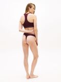 Red TH Crest Racerback Ribbed Bralette  Women