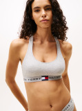Gri Racerback Bralette  Femei