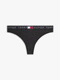 Gri Lurex Thong  Femei