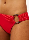 Rosu Slip Clasic Slim Cu Inel Cu Model Tortoiseshell  Femei