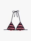 Multi Bikini Top Triunghi Ribbed Cu Dungi   Femei