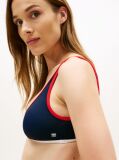 Blue Top Bikini Bralette Cu Spate Decupat  Femei