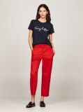 Blue Heritage Crew Neck Logo T-Shirt  Women