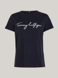 Blue Heritage Crew Neck Logo T-Shirt  Women