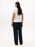 Alb Tricou Crew Neck Cu Logo Heritage  Femei