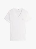 Alb Tricou Crew Neck Cu Logo Heritage  Femei