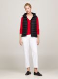 Black DOWN-FILLED QUILTED VEST  Women