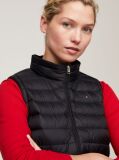 Black DOWN-FILLED QUILTED VEST  Women