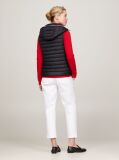 Black DOWN-FILLED QUILTED VEST  Women