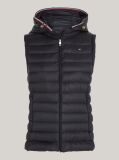 Black DOWN-FILLED QUILTED VEST  Women