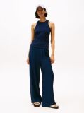 Blue RIB TANK TOP SLIM  Women
