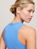Blue RIB TANK TOP SLIM  Women
