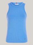 Blue RIB TANK TOP SLIM  Women