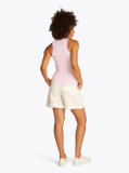Pink RIB TANK TOP SLIM  Women