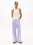 White RIB TANK TOP SLIM  Women