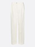 Beige Relaxed Fit Straight Leg Chinos  Women