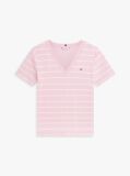 Multi Tricou Slim Fit Tricotat Cu Guler In V  Femei