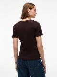 Maro Tricou Slim Fit Tricotat Cu Guler In V  Femei