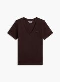 Maro Tricou Slim Fit Tricotat Cu Guler In V  Femei