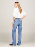 Denim Mid Rise Bootcut Faded Jeans  Women