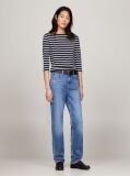Denim Classics Melany Mid Rise Fitted Straight Jeans  Women