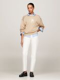 White Classics High Rise Fitted Straight White Ankle Jeans  Women
