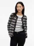 Black Jersey Strech Reversible Cardigan  Women