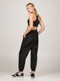 Negru Joggers Relaxed Fit Cu Monograma TH Sport   Femei