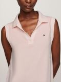 Roz Rochie Polo Fara Maneci  Femei