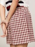 Multi Gingham Pull-On Shorts  Women