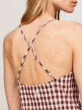 Multi Rochie Cu Bretele Gingham Bodycon  Femei
