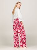 Multi Pantaloni Relaxed Evazati Cu Imprimeu  Femei