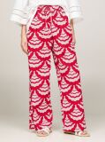 Multi Pantaloni Relaxed Evazati Cu Imprimeu  Femei
