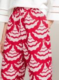 Multi Pantaloni Relaxed Evazati Cu Imprimeu  Femei
