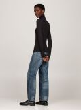 Black Roll Neck Long Sleeve Slim T-Shirt  Women