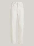 White Classic High Rise Straight Jeans  Women