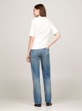 Alb Camasa Utility Regular Fit Cu Maneci Scurte  Femei