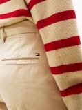 Beige Garment Dyed Turn-Up Mom Chino Shorts  Women