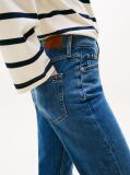 Blue Jeans Drept Classics Cu Talie Medie  Femei