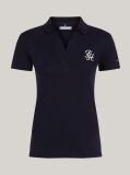 Blue Tricou Polo Slim TH  Femei