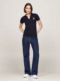 Blue Tricou Polo Slim TH  Femei