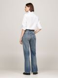 Blue Faded High Rise Relaxed Bootcut Jeans  Women