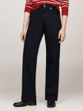 Blue High Rise Relaxed Bootcut Jeans  Women