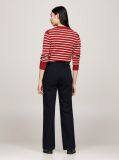 Blue High Rise Relaxed Bootcut Jeans  Women