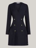 Multi Rochie Mini Cu Doua Randuri De Nasturi  Femei