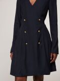 Multi Rochie Mini Cu Doua Randuri De Nasturi  Femei